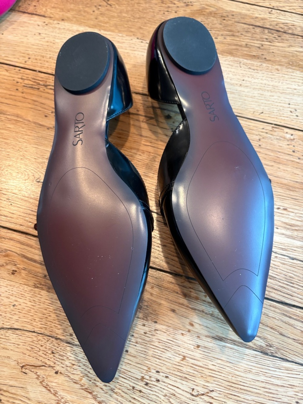 Sarto Leather SlipIns. Size 11 - Picture 6 of 6